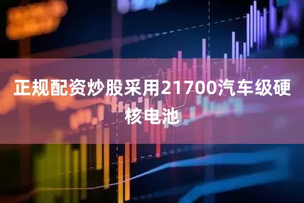 正规配资炒股采用21700汽车级硬核电池